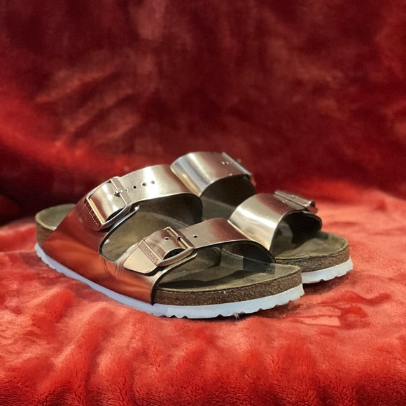 Birkenstock Shoes - Rose Gold Birkenstock’s
